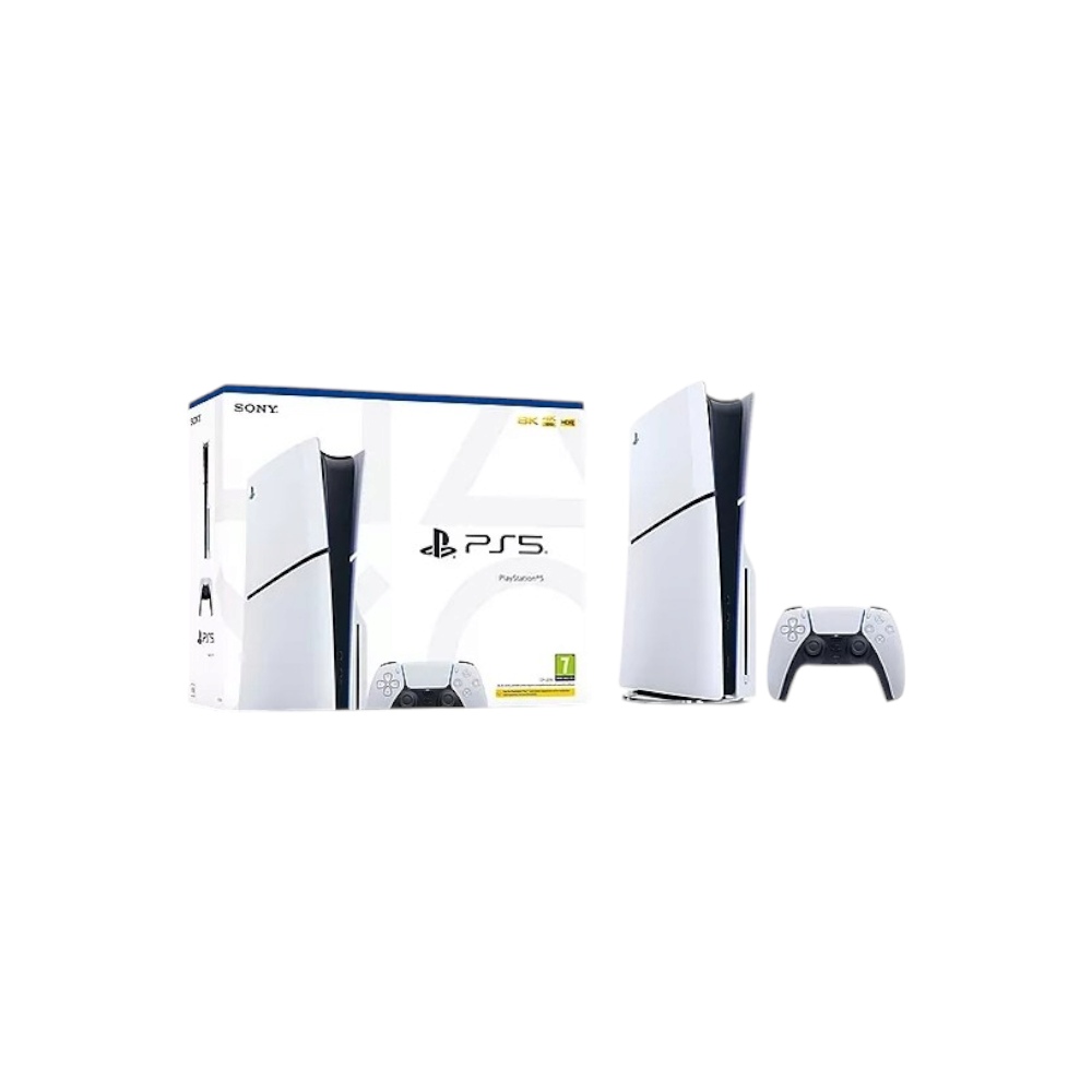 سوني بلايستيشن 5 مع قرص 1 تيرابايت وحدة تحكم PS5 سوداء 