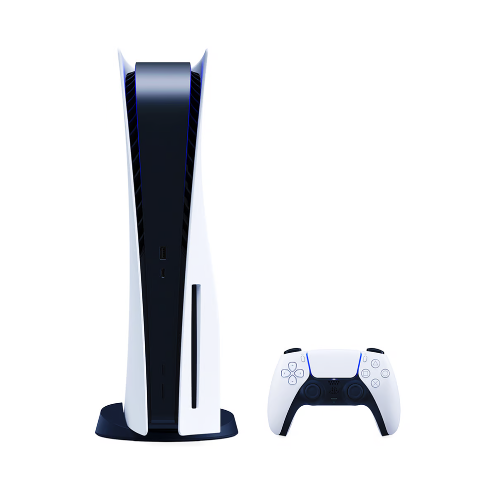 سوني بلايستيشن 5 مع قرص 1 تيرابايت وحدة تحكم PS5 سوداء 