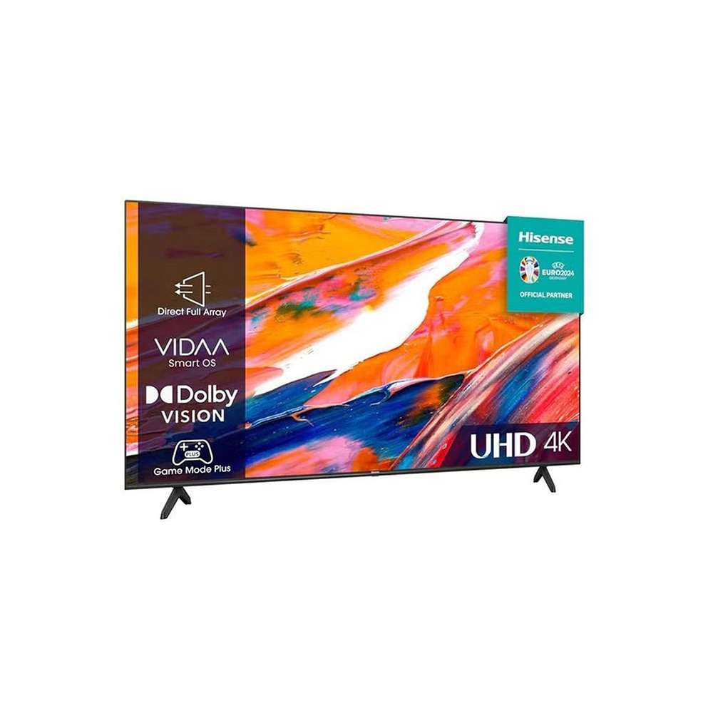 هايسنس تلفزيون ذكي 4K UHD مقاس 50 بوصة قوة 95 وات موديل 50A62NS - أسود