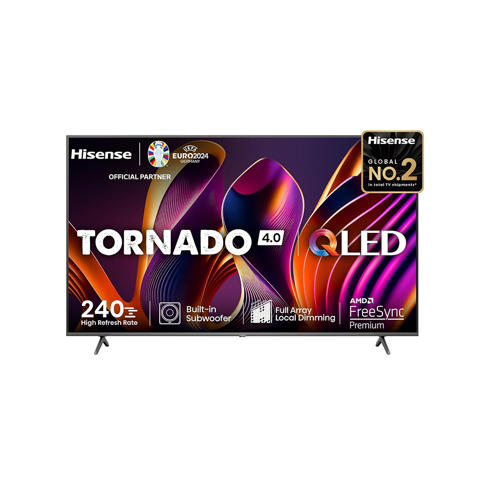 هايسنس تلفزيون ذكي Q7N Series 4K Ultra HD QLED مقاس 65 بوصة قوة 240 وات موديل 65Q7N - أسود