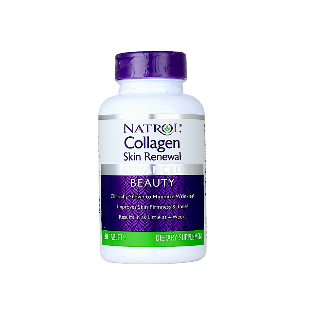 ناترول كولاجين سكين رينوال مكمل  لدعم صحة البشرة - 120 قرص