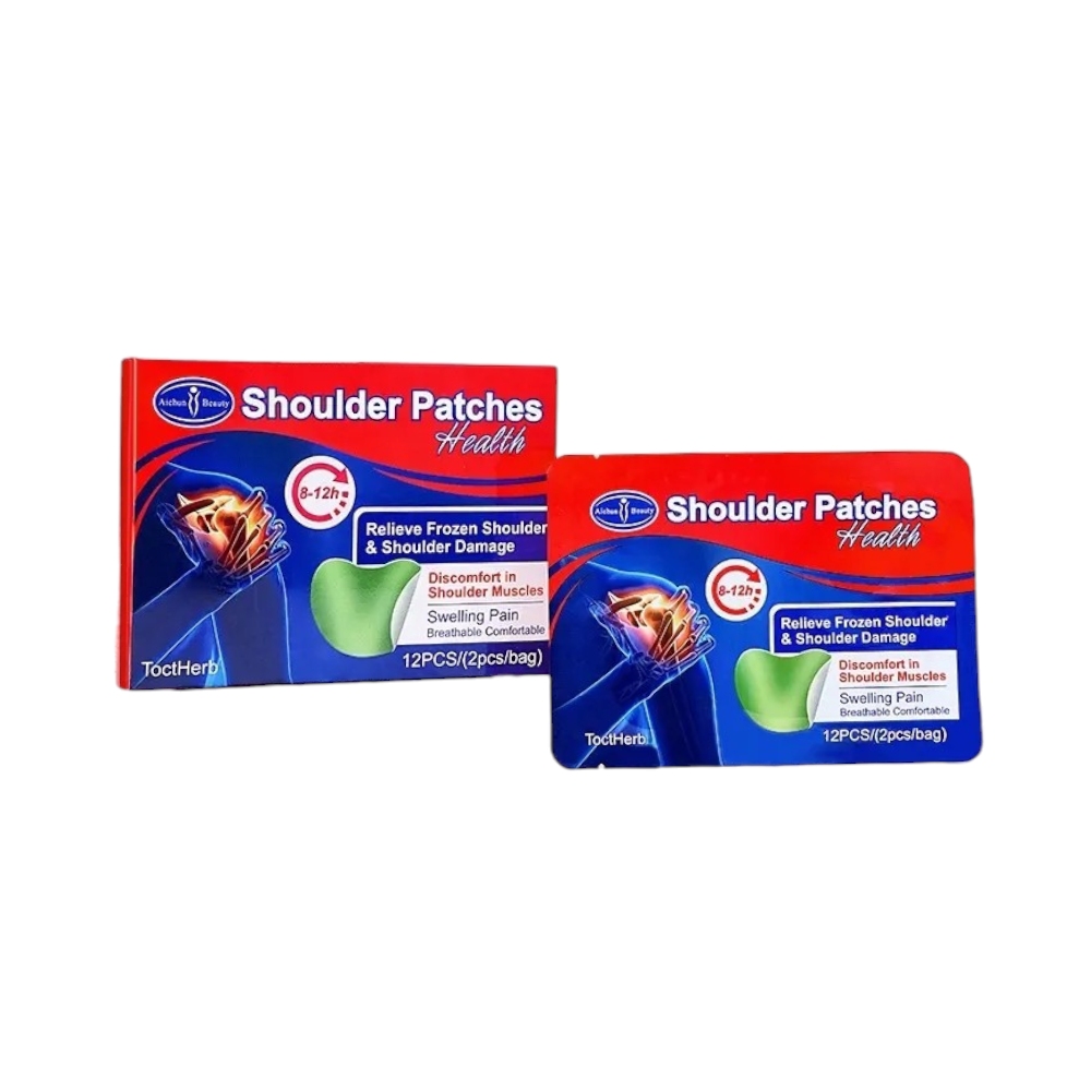 آيشون بيوتي لصقات لتسكين آلام الكتف المتجمدة - 12 قطعة