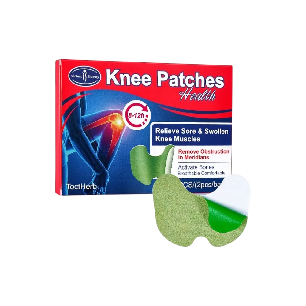 آيشون بيوتي لصقات لتسكين آلام وتورم عضلات الركبة - 12 قطعة