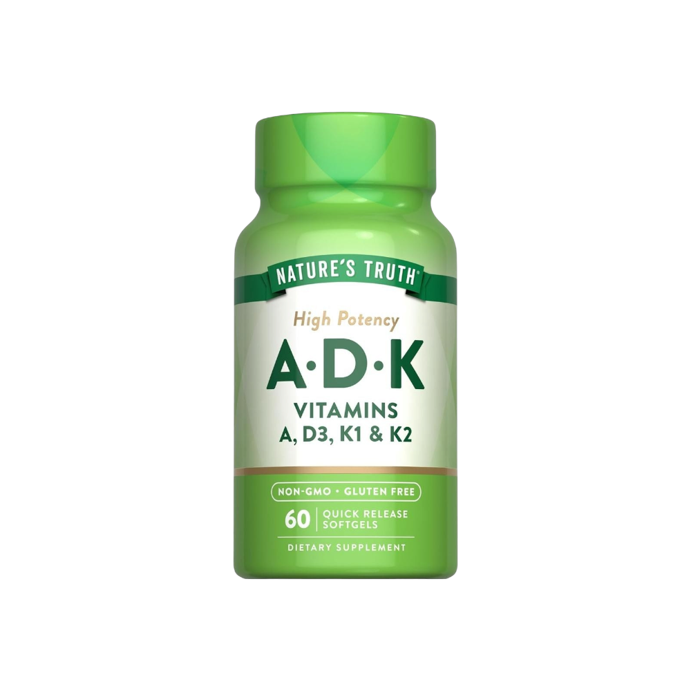 ناتشرز تروث A DK مكمل غذائي - 60 كبسولة هلامية 