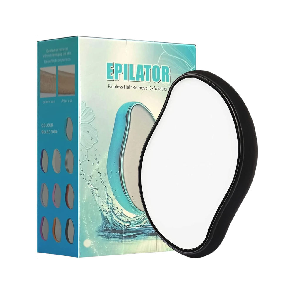 ممحاة إزالة الشعر الكريستالية 