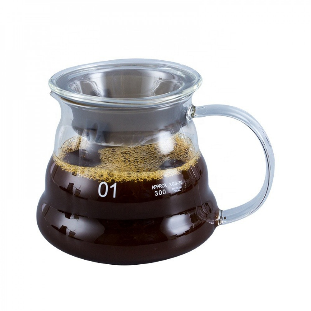 سيرفر قهوة زجاجي - 300 مل 