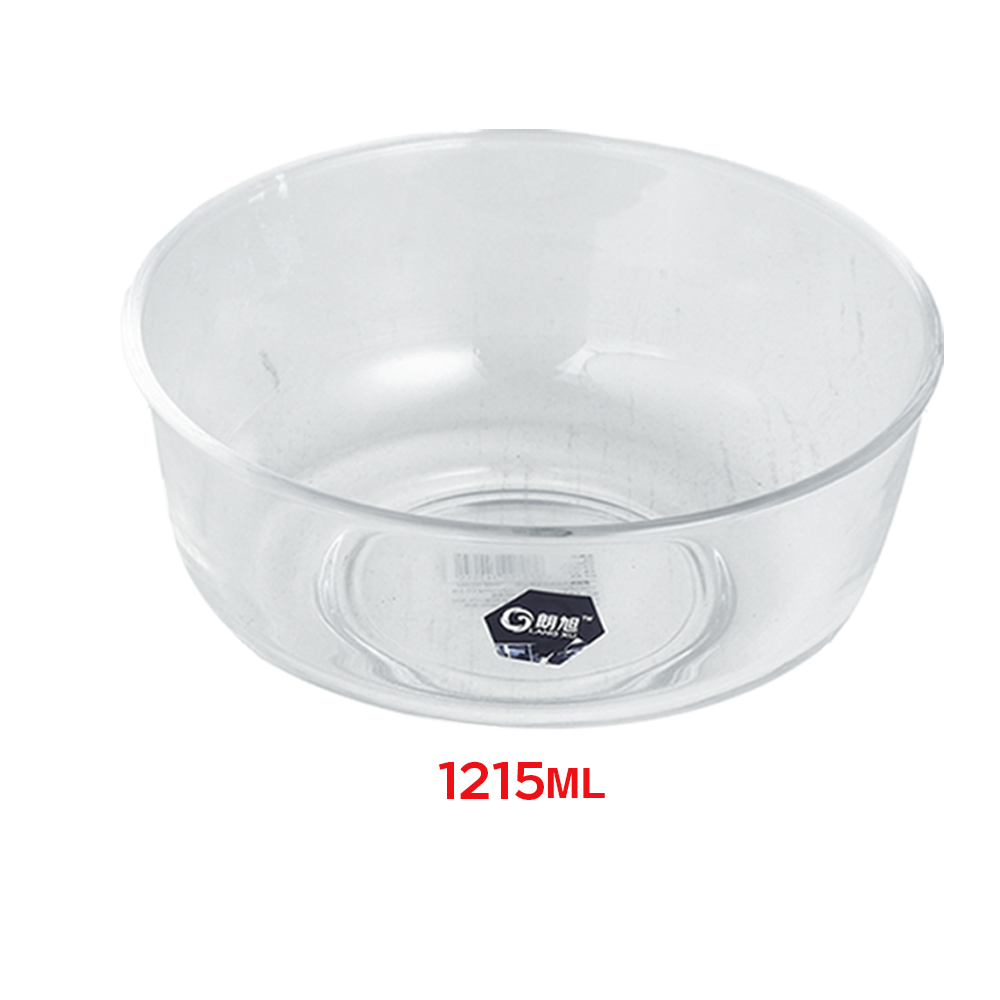 مطيبة زجاج دائرية كبيرة  - 1215 مل 