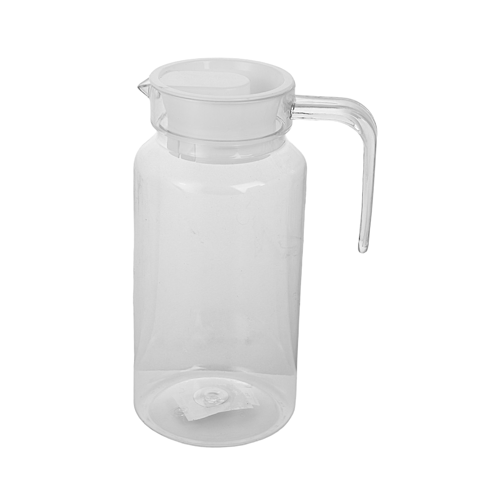 جاك إكريليك شفاف مع مقبض و غطاء -  750 مل 