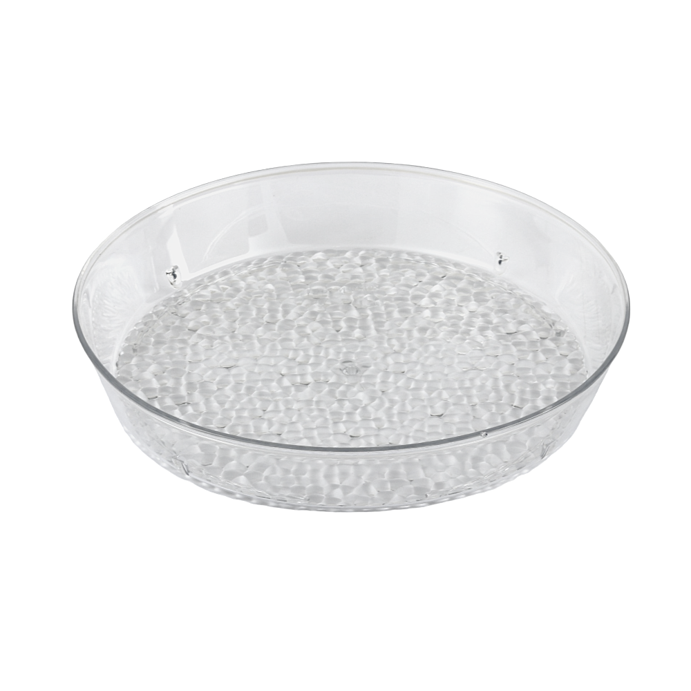 صحن تقديم اكريلك دائري بقياس 30 سم