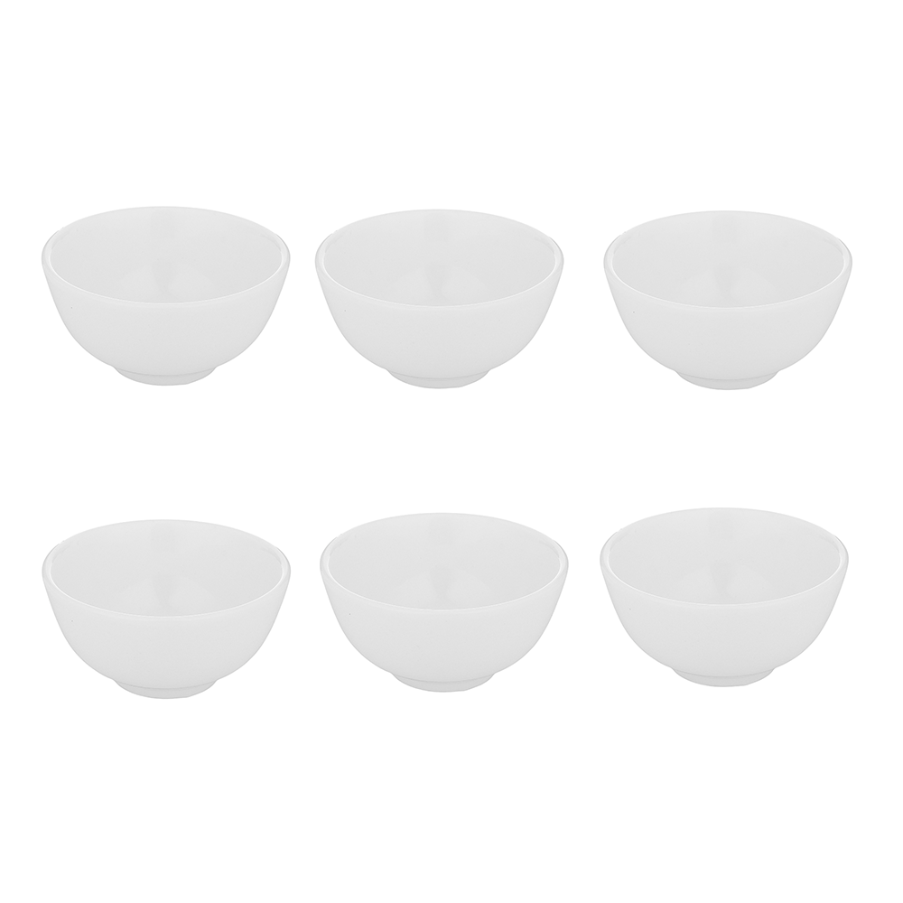 طقم مطايب سيراميك دائرية مقاس 9 سم - 6 قطع 