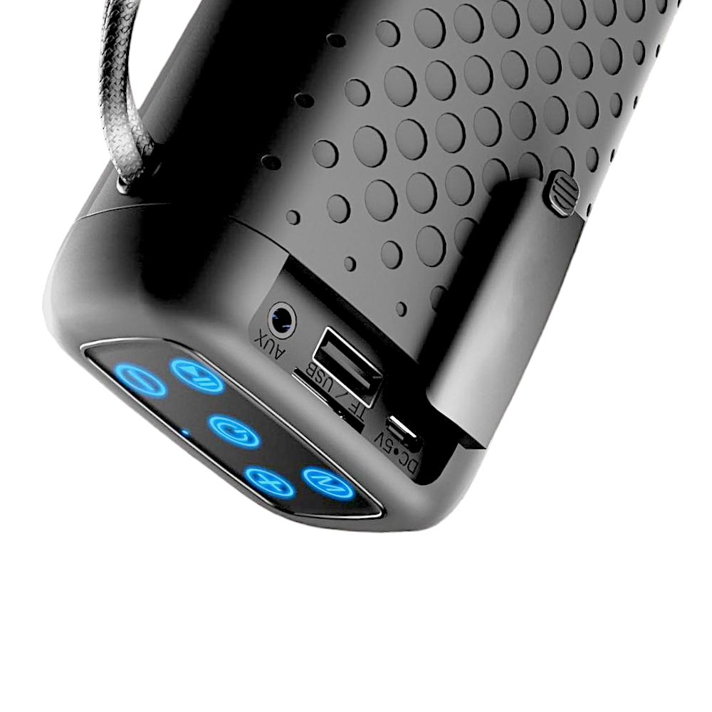 موكسوم مكبر صوت لاسلكي هاي فاي قوة 10 وات موديل MX-SK22 - أسود