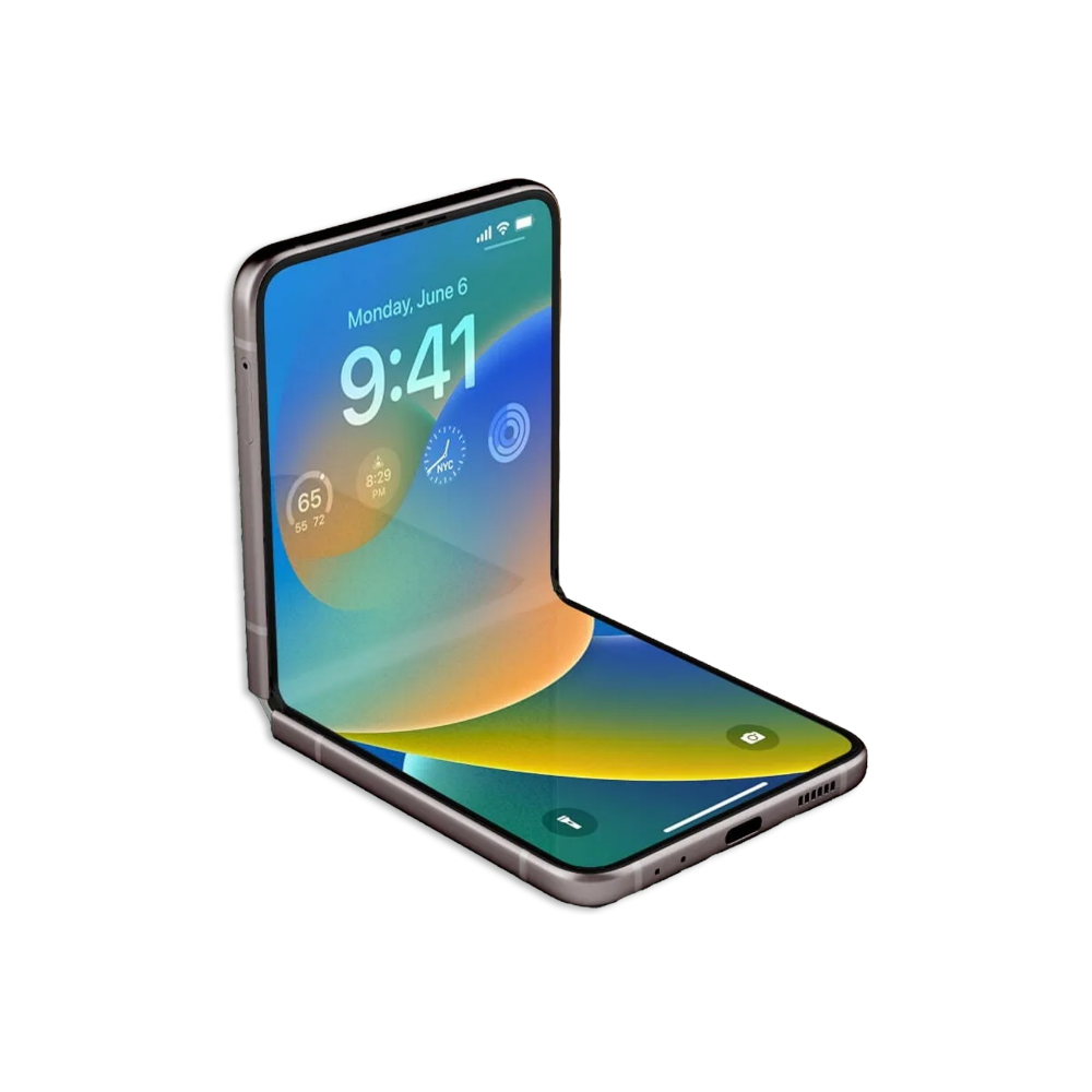 إل تي Flip جوال محمول قابل للطي بشريحتين GSM و CDMA ذاكرة 256 جيجا رام 12 + 12 جيجا - تيفاني