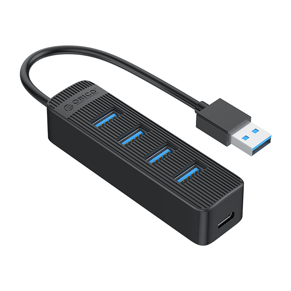 أوريكو موزع USB 3.0 رباعي المنافذ موديل TWU3-4A - أسود