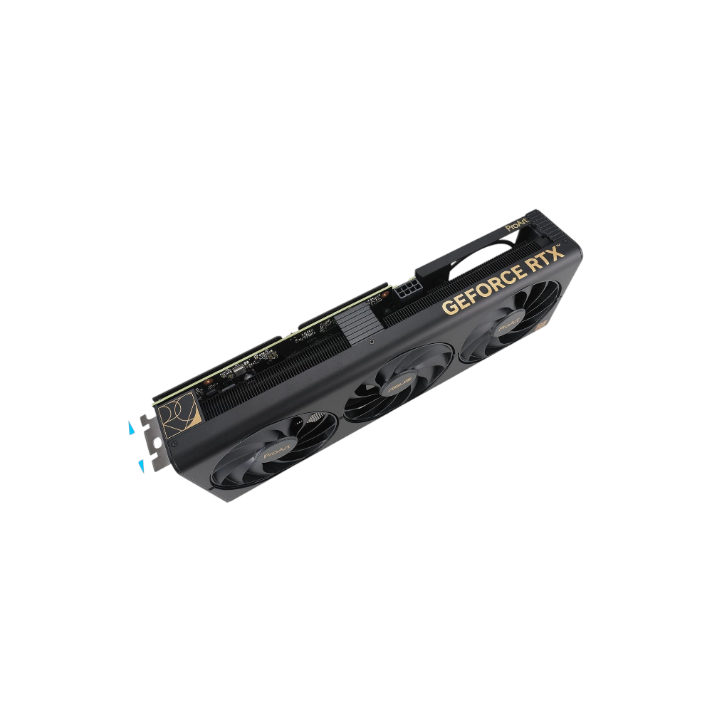 آسوس برو آرت RTX 4060 Ti بطاقة رسوميات 16 جيجا بايت بثلاث مراوح - أسود