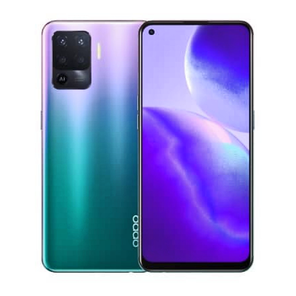 أوبوRENO 5F جوال محمول شريحتين GSM, Volte بسعة ذاكرة 128 جيجابايت ,رام 8 جيجابايت - متعدد الألوان