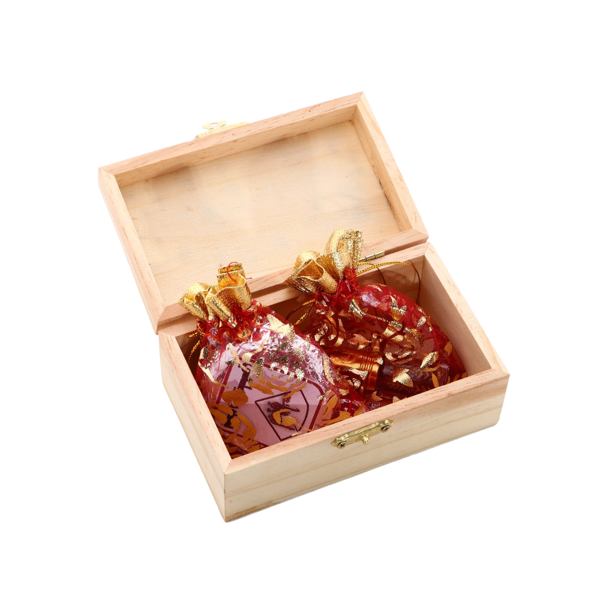 باكج ليلتي بخور + عطر بصندوق خشبي 