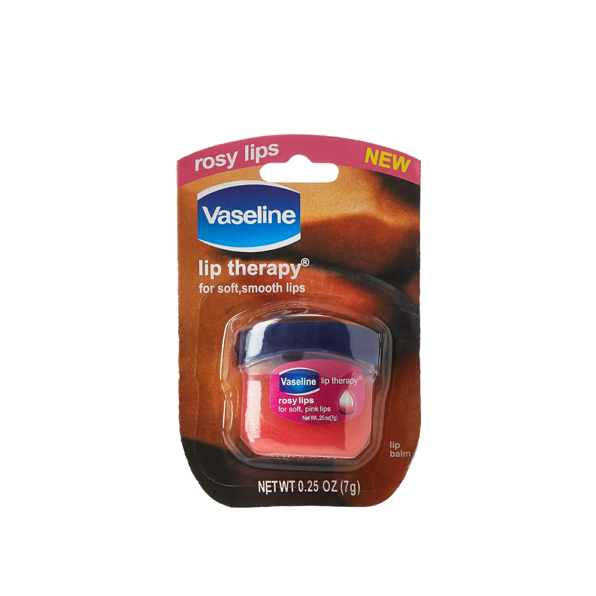مرطب شفايف فازلين علبة مربع rosy lips - وردي 