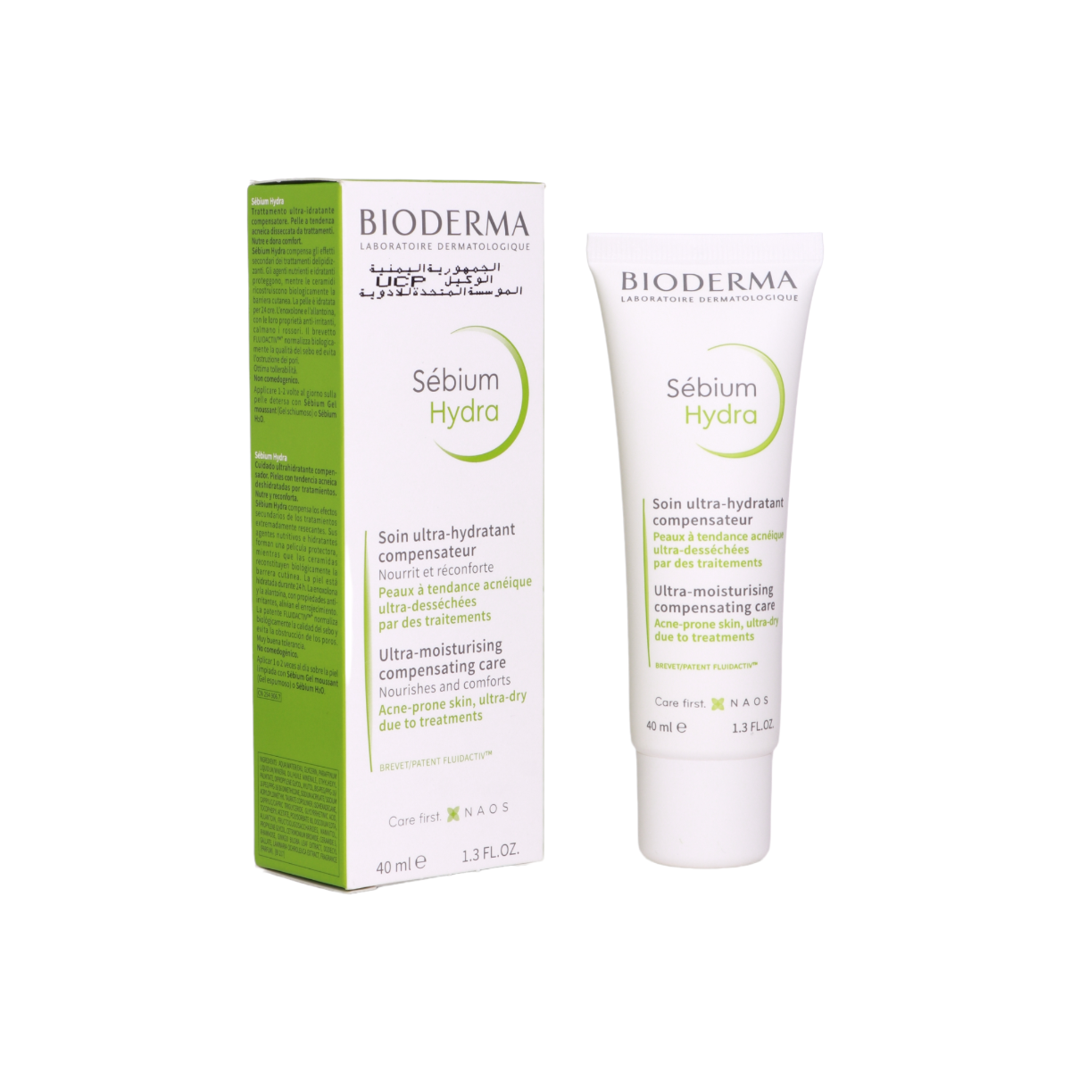 كريم سيبم هايدرا للبشرة من بيودرما - 40مل