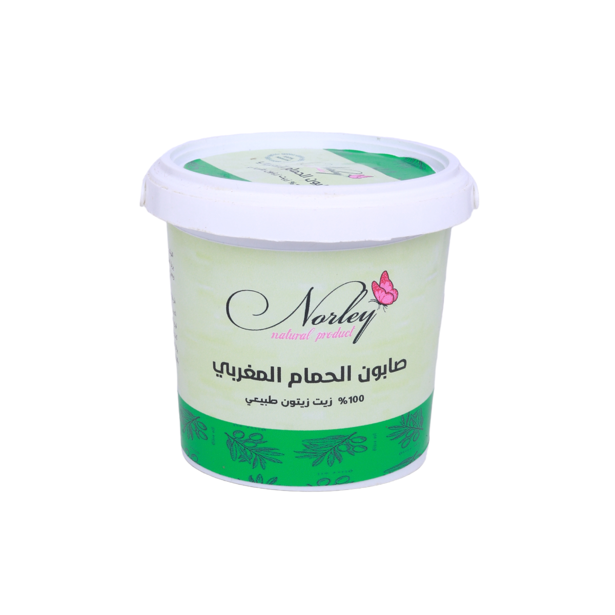 صابون الحمام المغربي بزيت الزيتون الطبيعي من نورلي