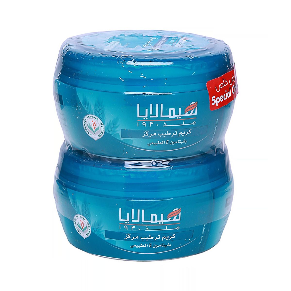  كريم ترطيب مكثف مع فيتامين E طبيعي عبوتين من هيمالايا -  150 مل 