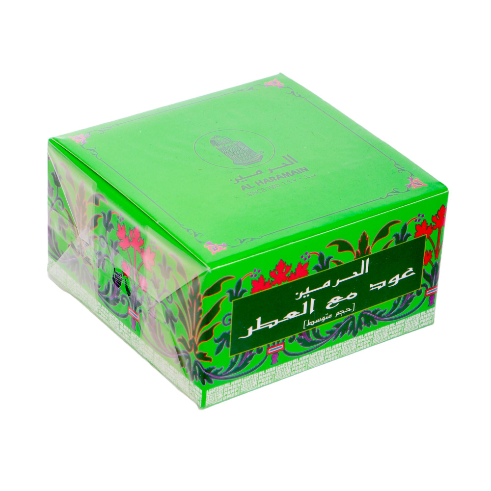 الحرمين عود مع العطر حجم متوسط - 40جم 