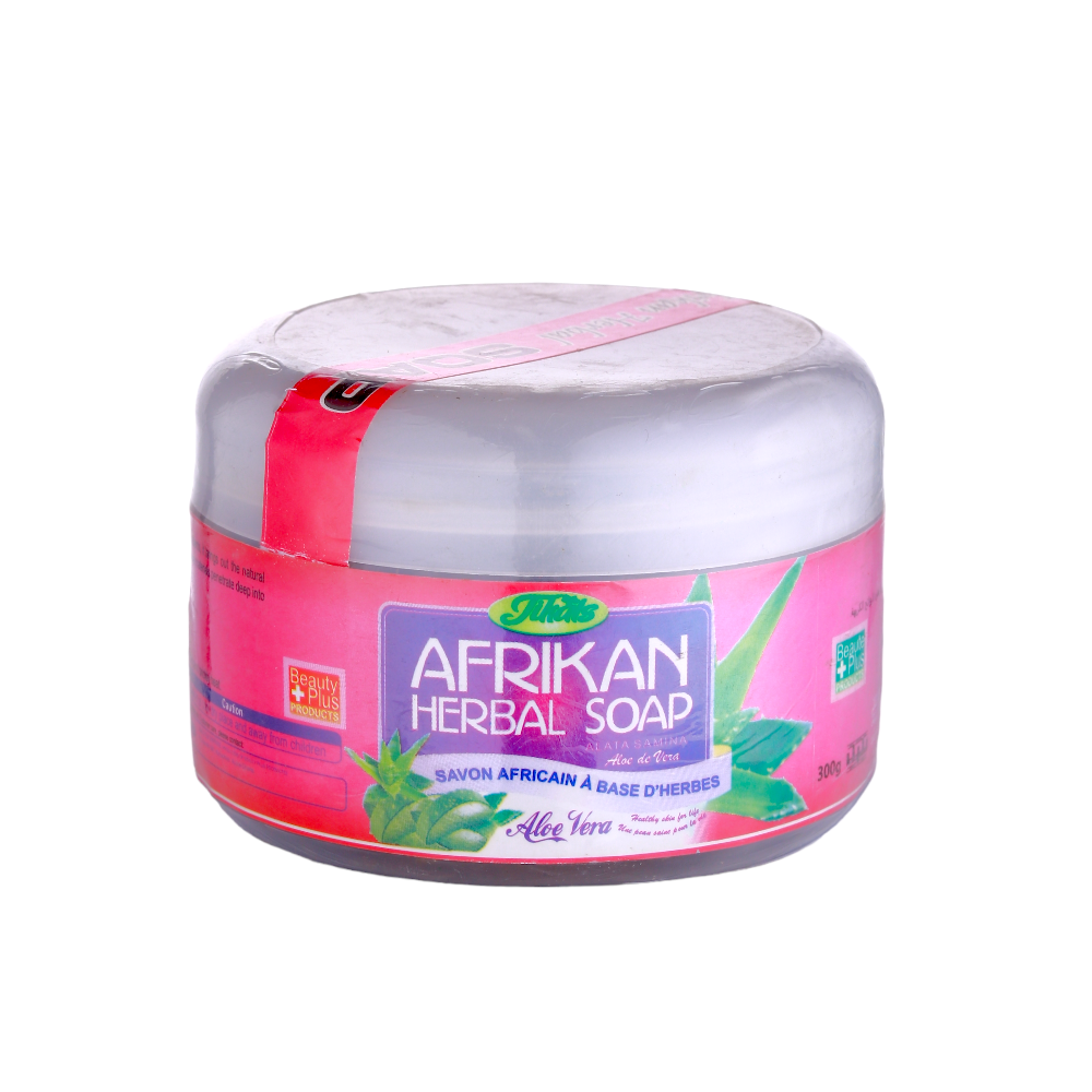 صابون الأعشاب الأفريقي مع الصبار من تيكالس  - 300 جم 