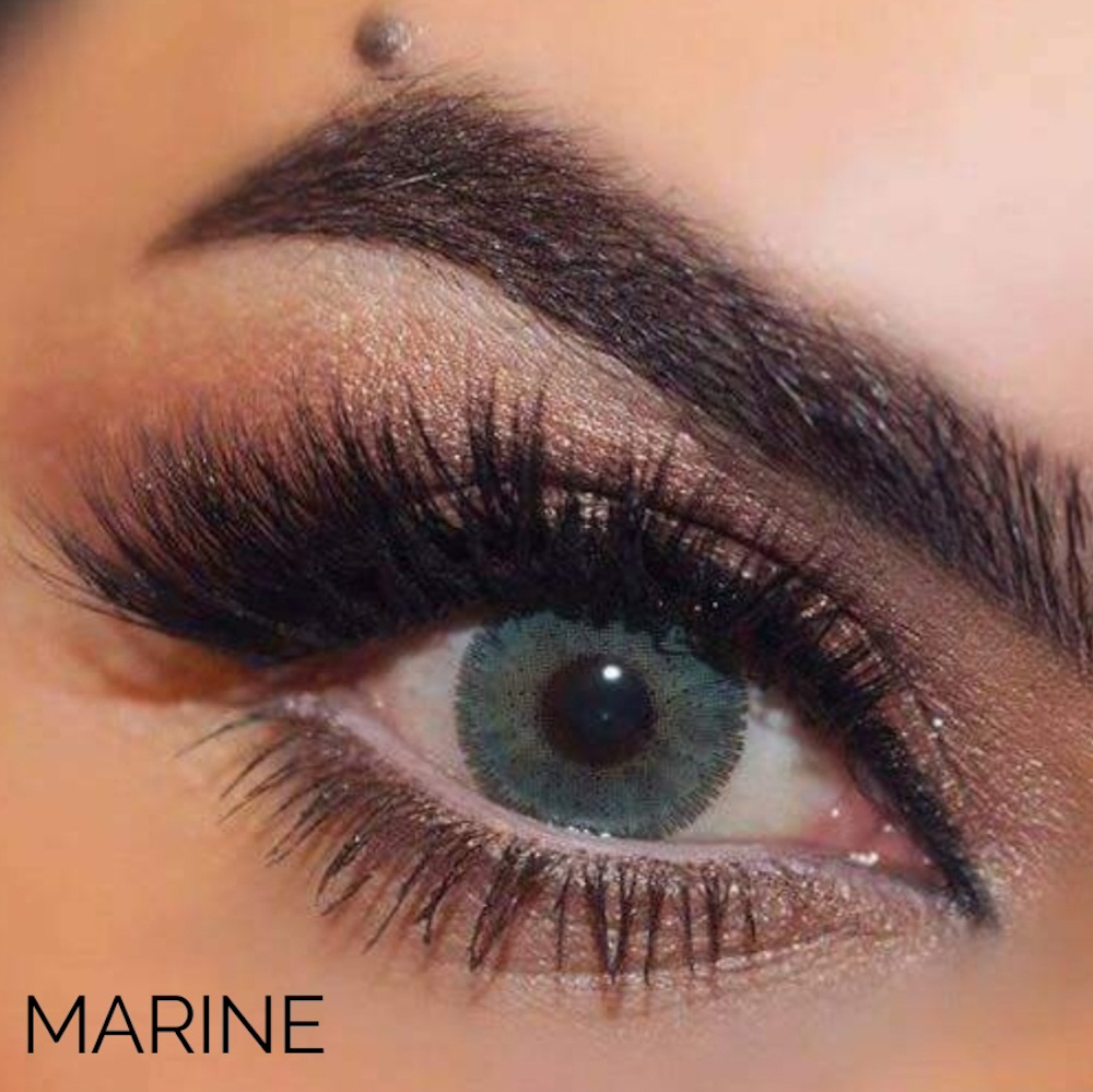 عدسات لاصقة ملونة 3tone من فرش تون كوزمتيكس - marine