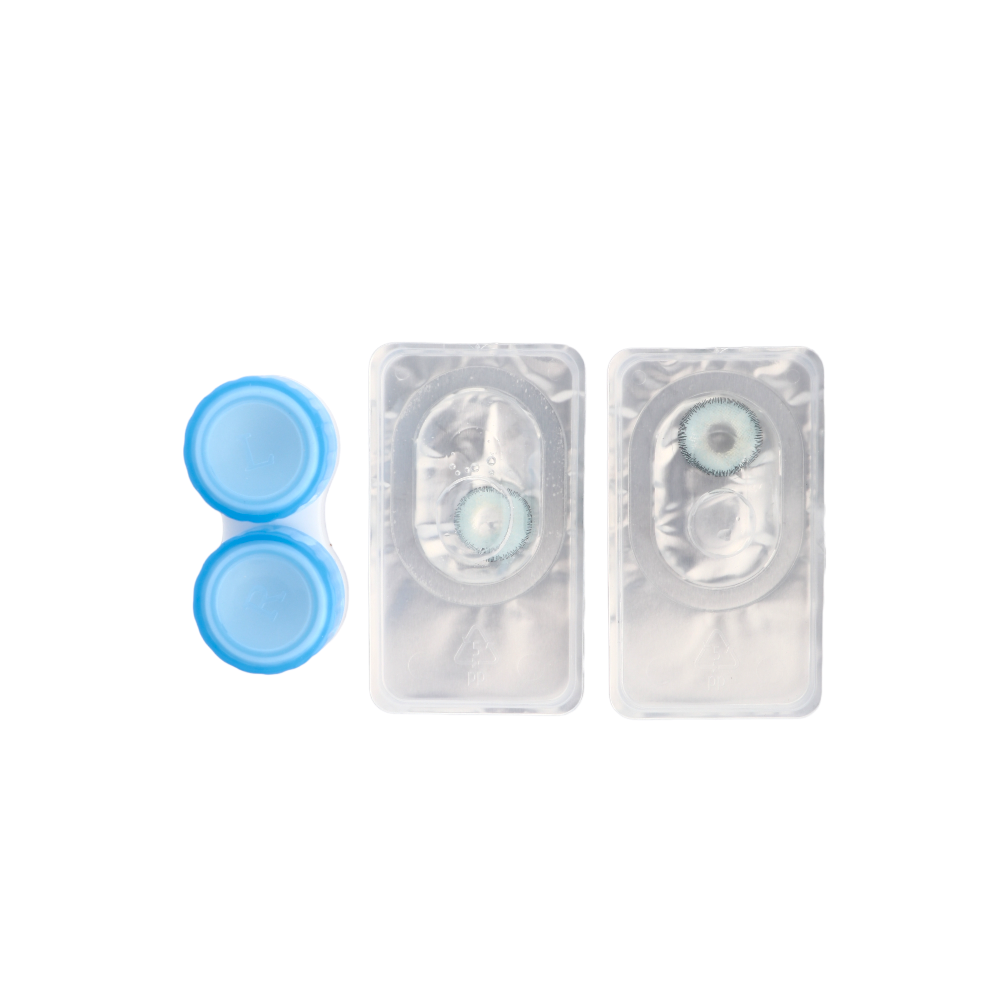 عدسات لاصقة ملونة 3tone من فرش تون كوزمتيكس - topaz blue