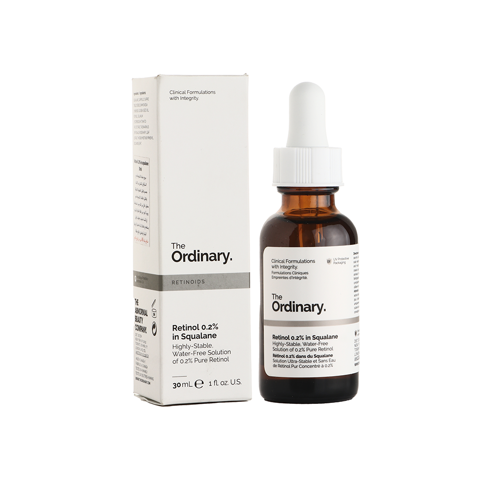 ذا اورديناري سيروم الريتينول  لتجديد البشرة - Retinol 0.2% in Squalane - 30 مل