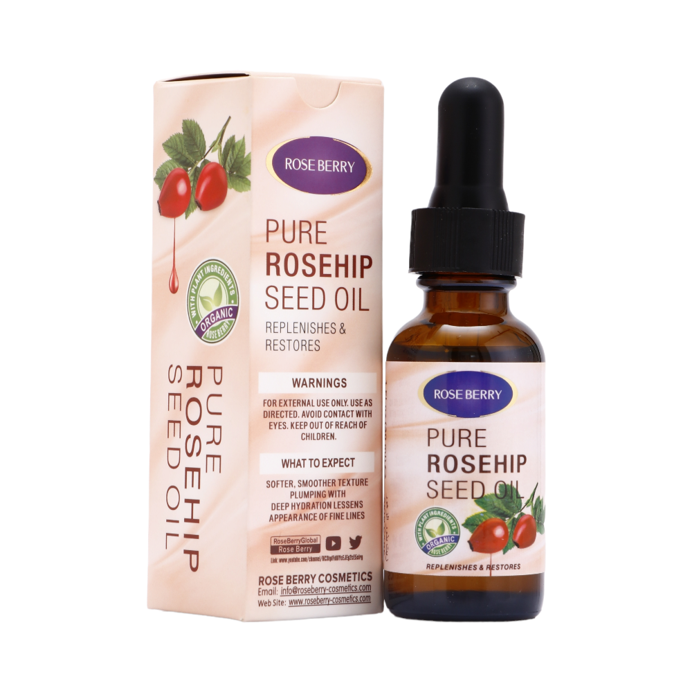 روز بيري زيت بذور ثمر الورد النقي للبشرة - 30 مل درجة ثانية