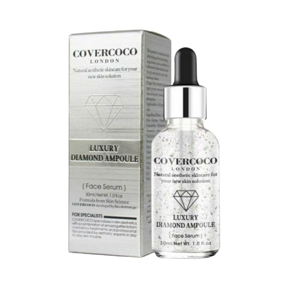  كوفركوكو سيروم للوجه لاكشري دايموند امبولا  بحبيبات الفضه  - 30 مل