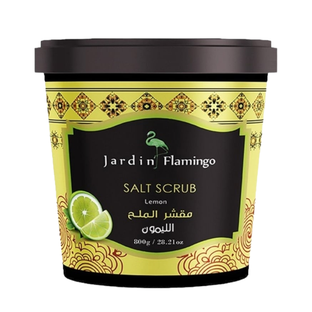 جاردن فلامينجو مقشر الملح بالليمون - 800 جم 