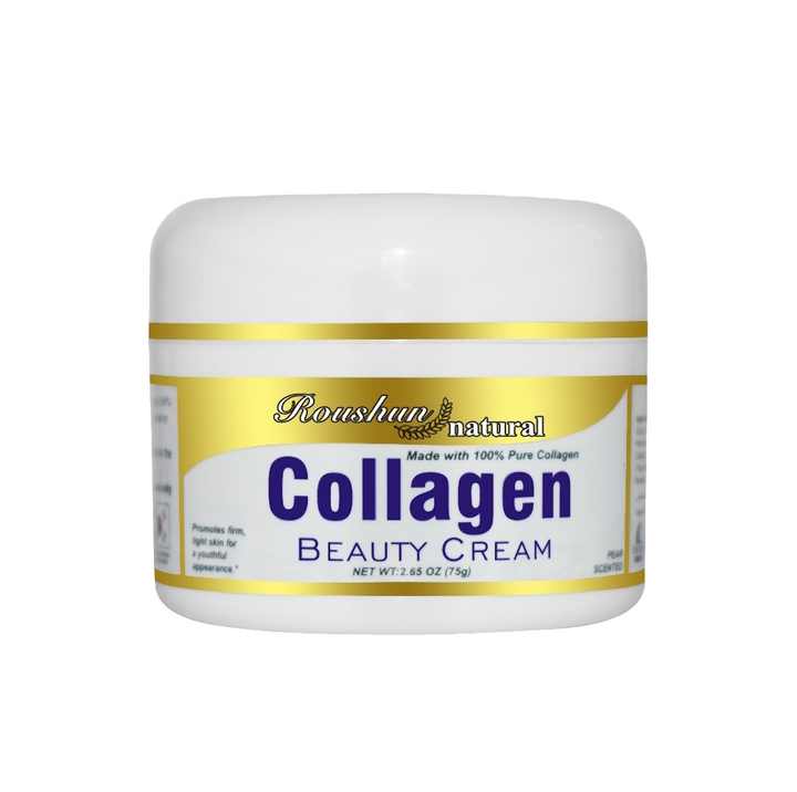 روشن ناتشرال كريم بيوتي كولاجين النقي بنسبة 100% للبشرة - 75 جرام