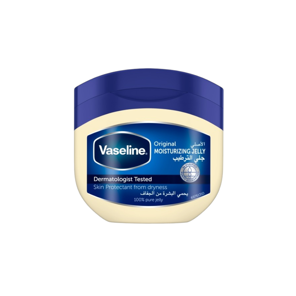 فازلين مرطب جلي أصلي بتركيبة ثلاثية منقية لحماية البشرة من الجفاف - 100 مل 