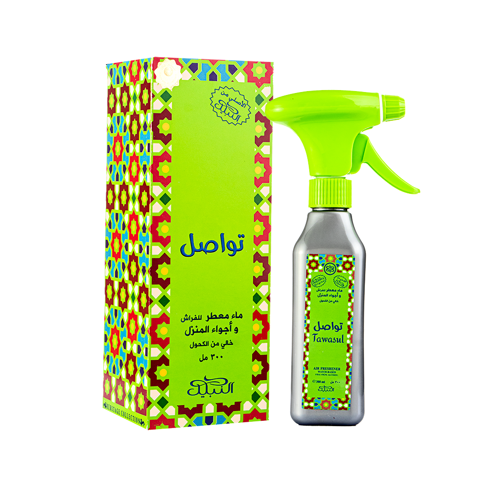 النبيل ماء معطر مفارش تواصل خالي من الكحول - 300 مل