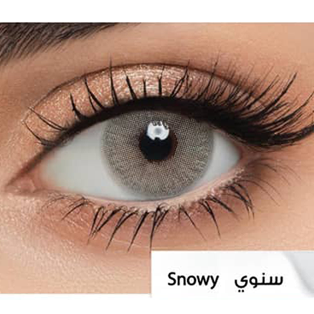 لنس مي عدسات لاصقة بألوان طبيعية - سنوي 
