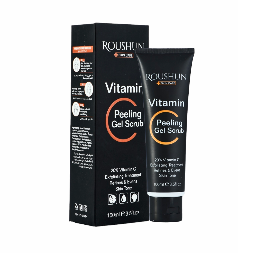 روشان جل مقشر بخلاصة فيتامين سي - 100 مل 