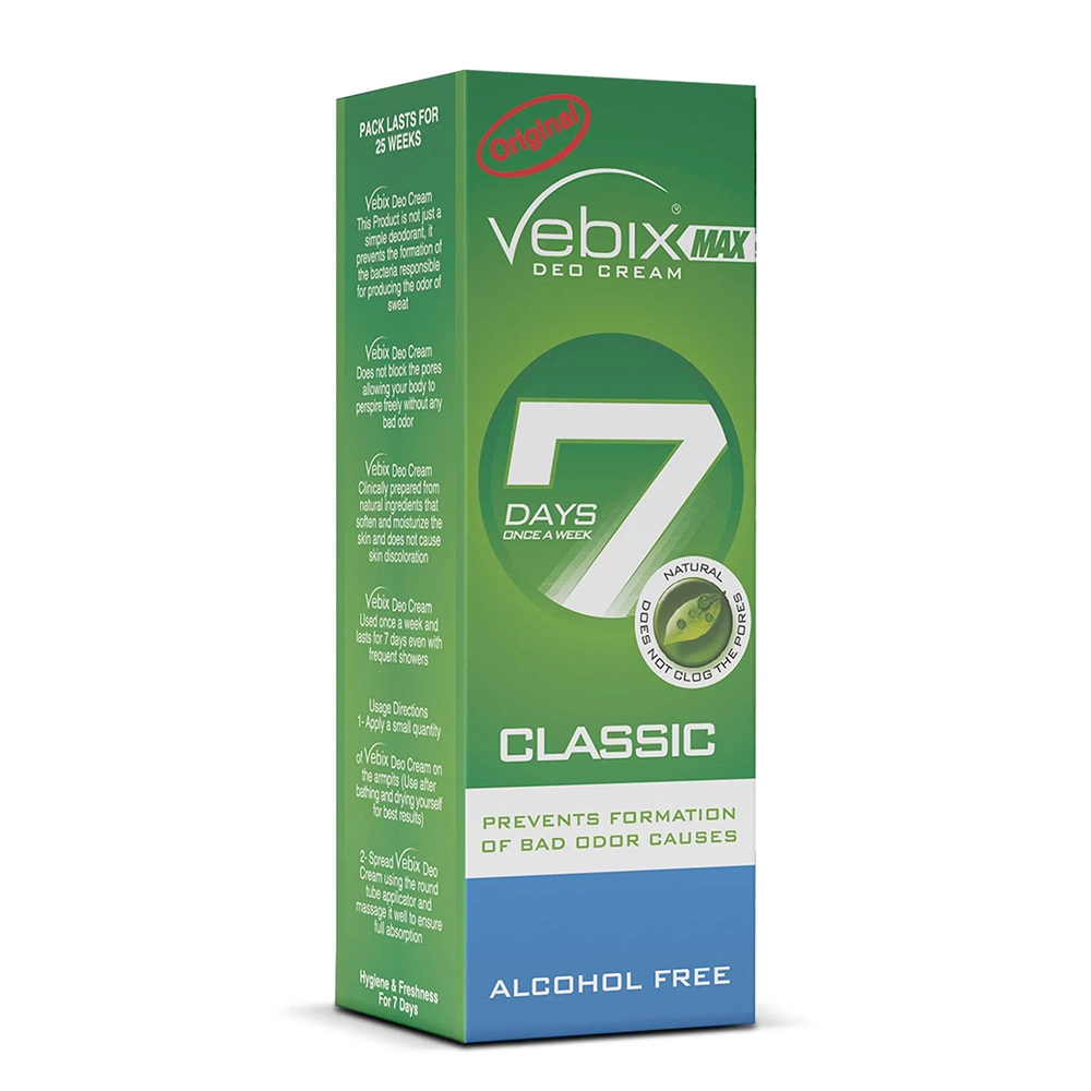 فيبكس ماكس ديو كريم مزيل عرق كلاسيك - 25 مل