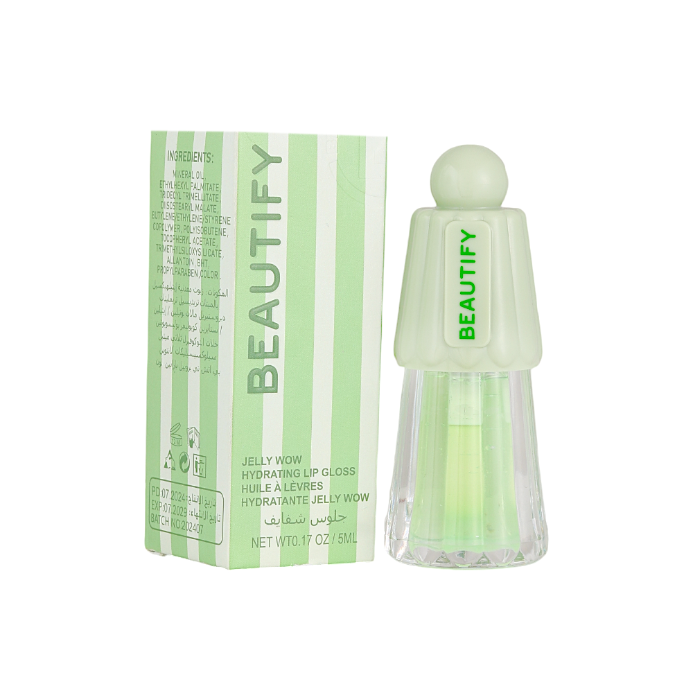 بيوتيفي جلوس مرطب و ملمع شفاه سائل green apple envy