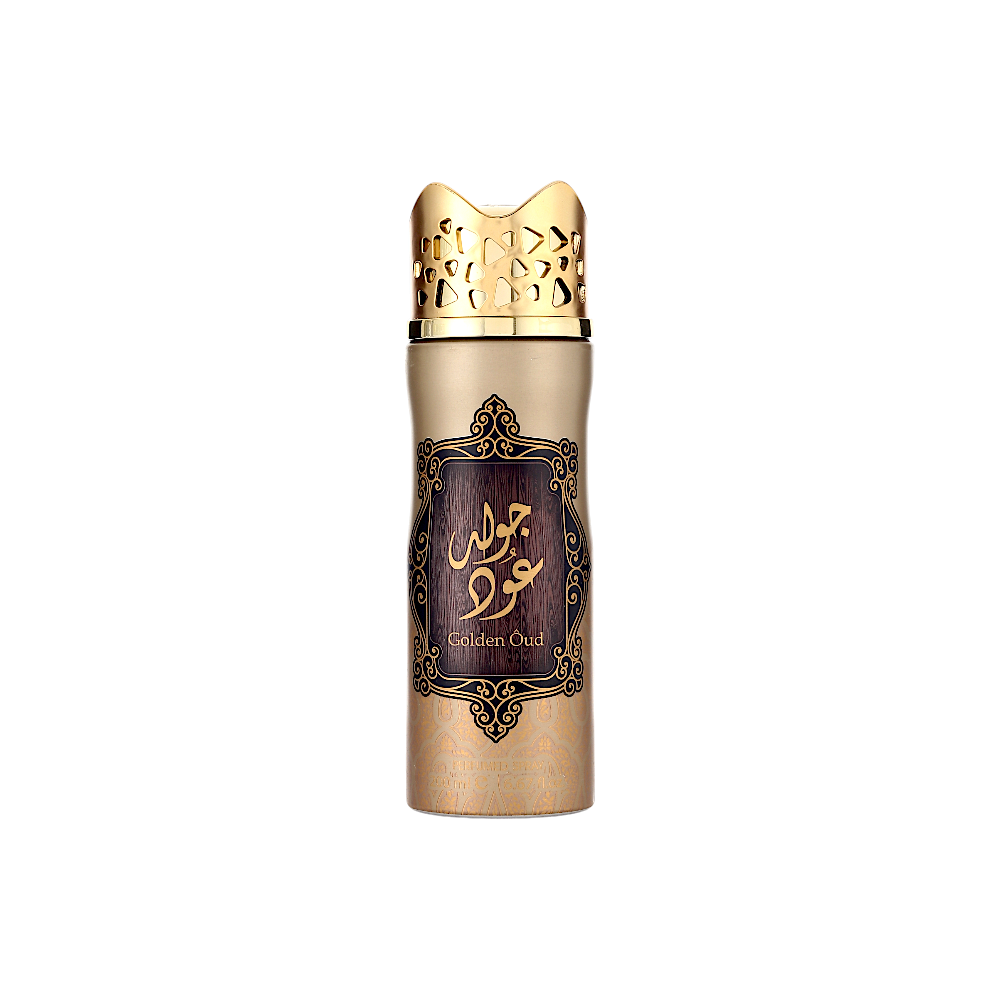 أصداف بخاخ معطر جسم جولد عود للرجال - 200 مل 