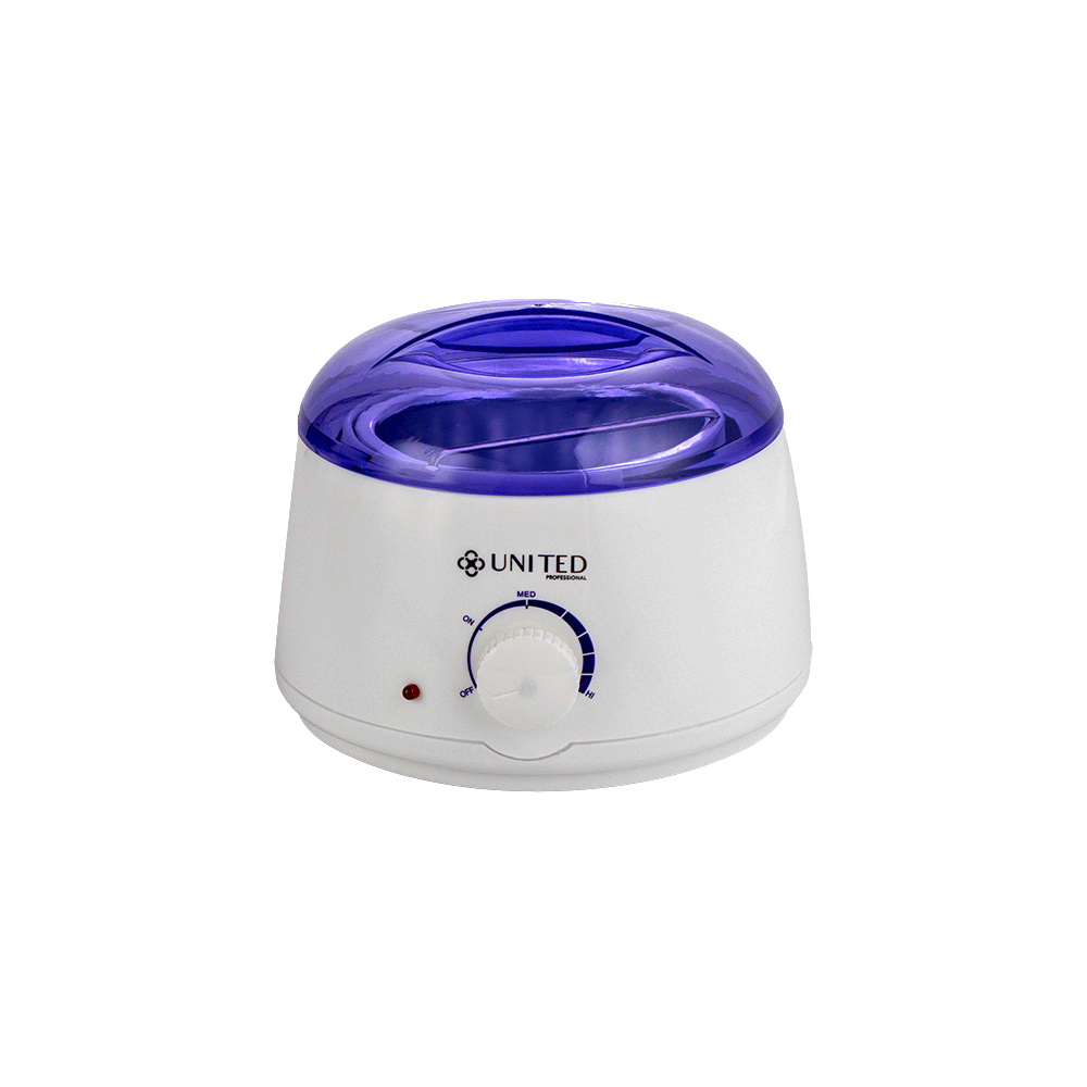 يونايتد بروفيشونال جهاز اذابة الشمع واكس بقوة 100 وات موديل  UN-W18 - أبيض