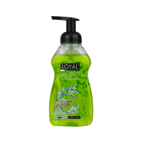 لويال رغوة للجسم واليدين أخضر - 500 مل
