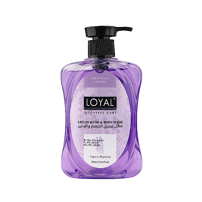 لويال سائل غسيل الجسم واليدين بالورد - 500 مل