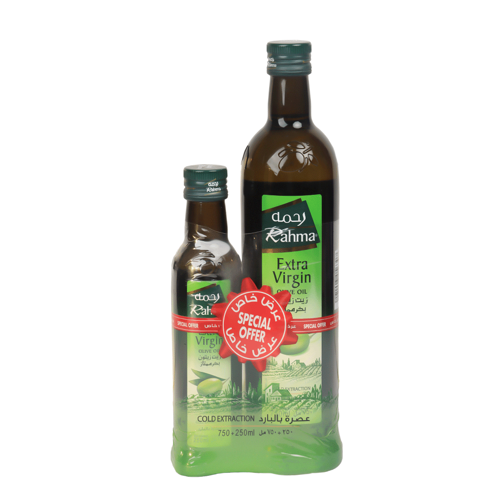 رحمة بكر اكسترا زيت الزيتون -750 + 250 مل