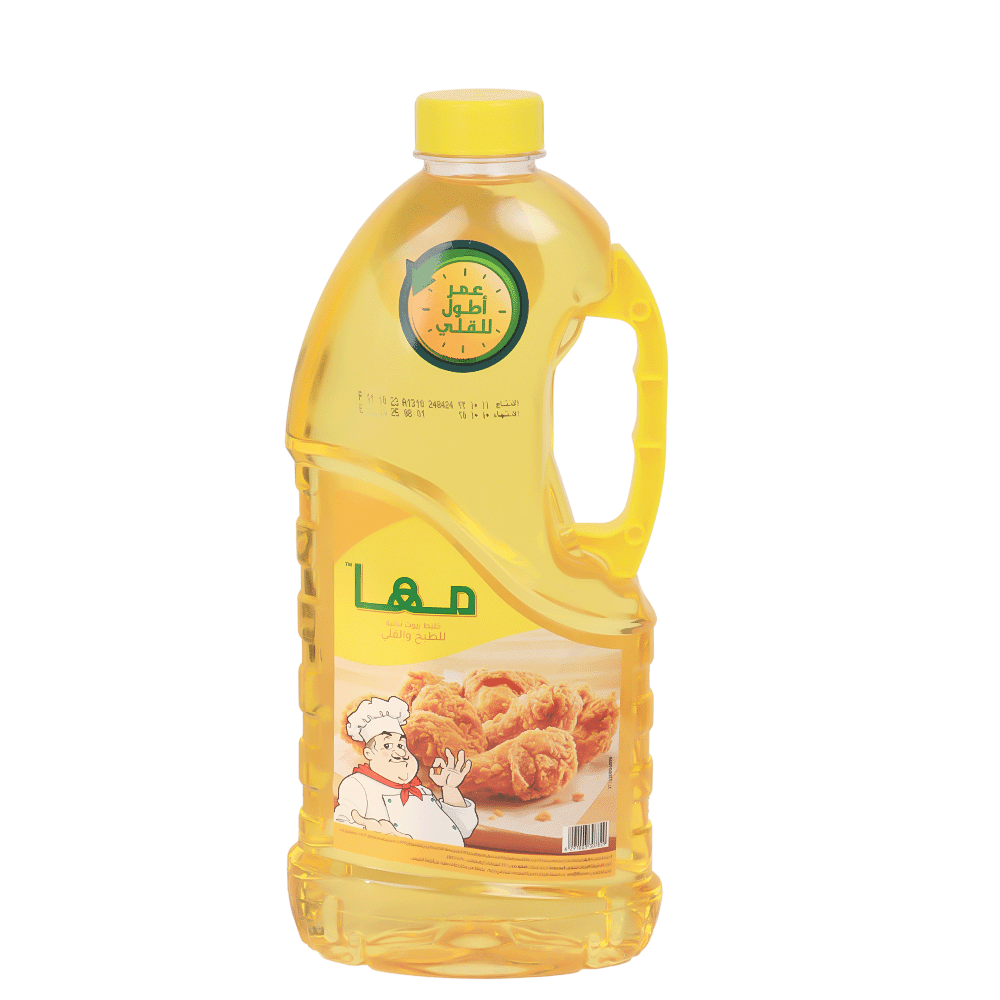 مها خليط زيوت نباتية للقلي والطبخ - 1.5لتر