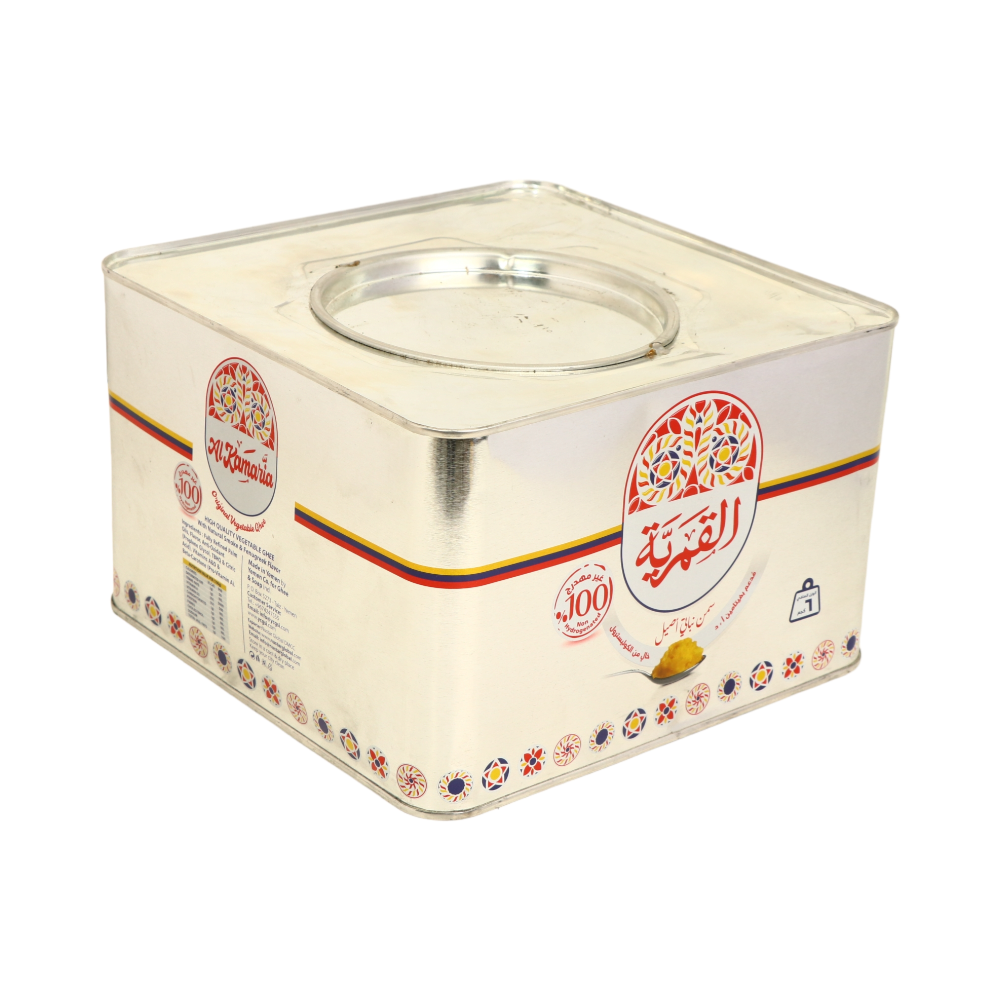 القمرية سمن نباتي أصيل خالي من الكوليسترول - 6 كجم 