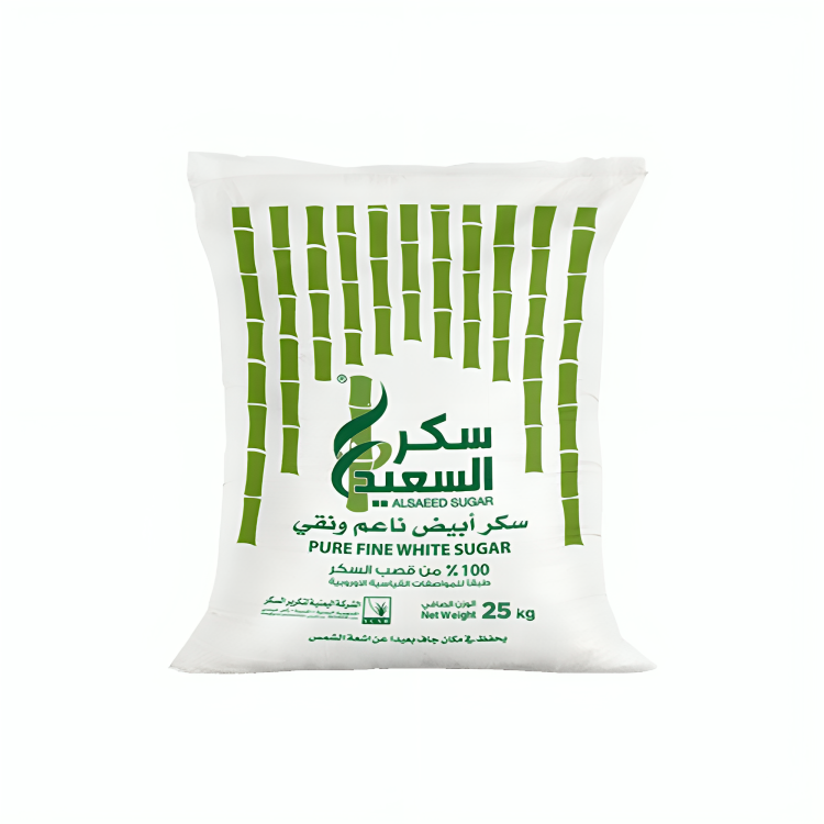 السعيد سكر أبيض ناعم و نقي 25 كيلو 