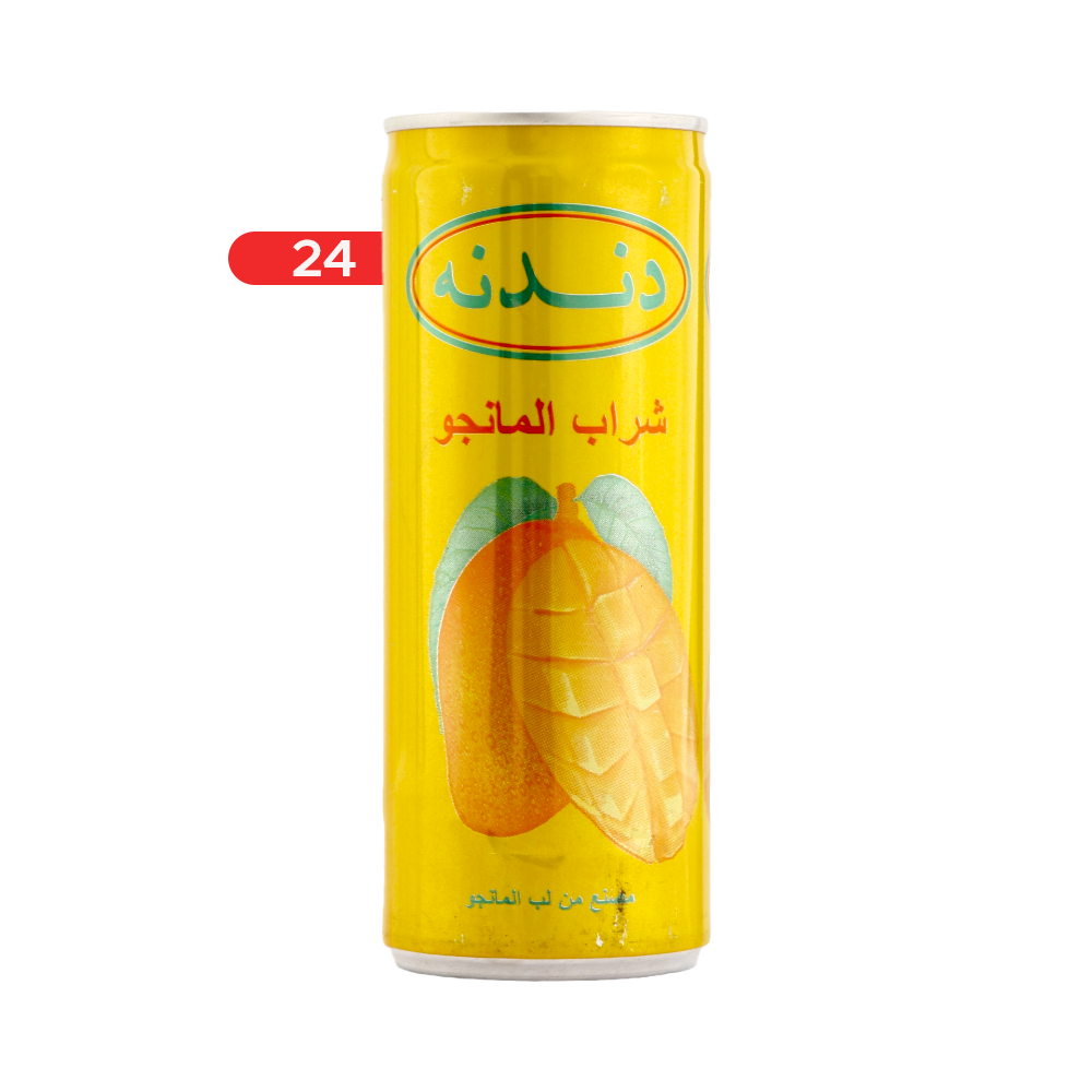 دندنة عصير بنكهه المانجو  24حبة بعبوة 250مل