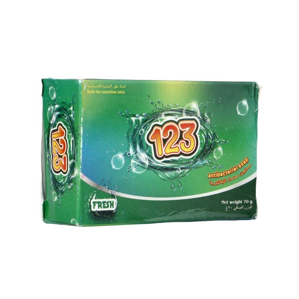 وان تو ثري صابون جسم منعش مضاد للبكتيريا - 70 جم