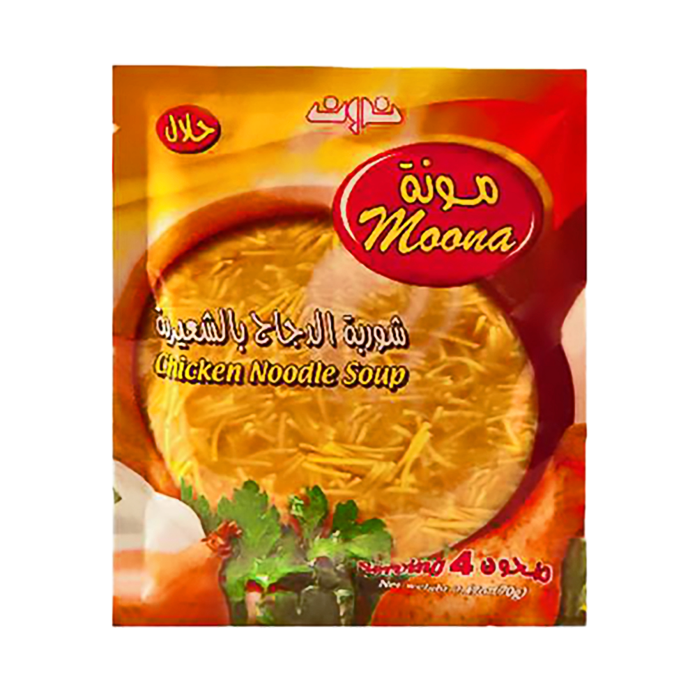 مونه شوربه الدجاج بالشعيرية